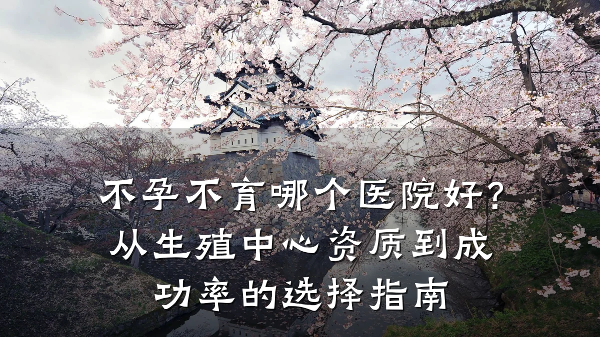 不孕不育哪个医院好?从生殖中心资质到成功率的选择指南