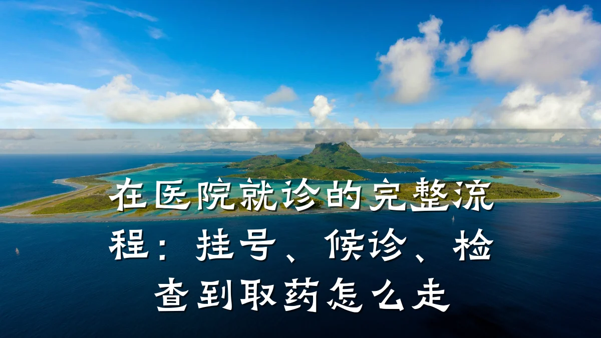在医院就诊的完整流程:挂号、候诊、检查到取药怎么走