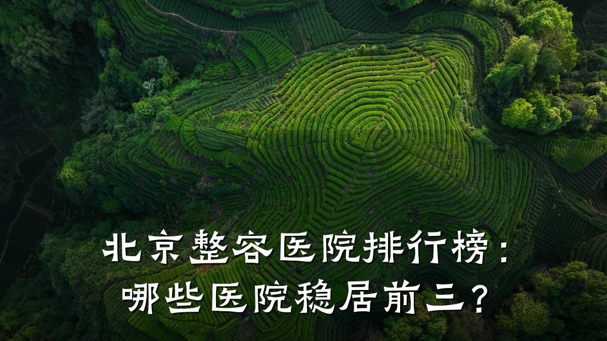 北京整容医院排行榜:哪些医院稳居前三?