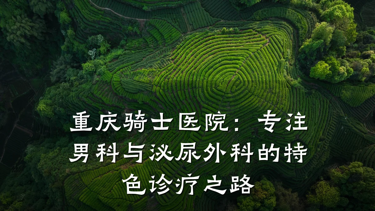重庆骑士医院:专注男科与泌尿外科的特色诊疗之路