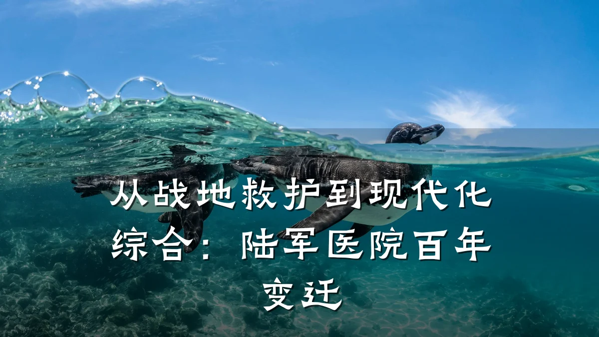 从战地救护到现代化综合:陆军医院百年变迁