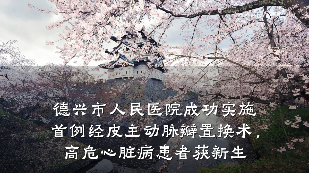 德兴市人民医院成功实施首例经皮主动脉瓣置换术,高危心脏病患者获新生
