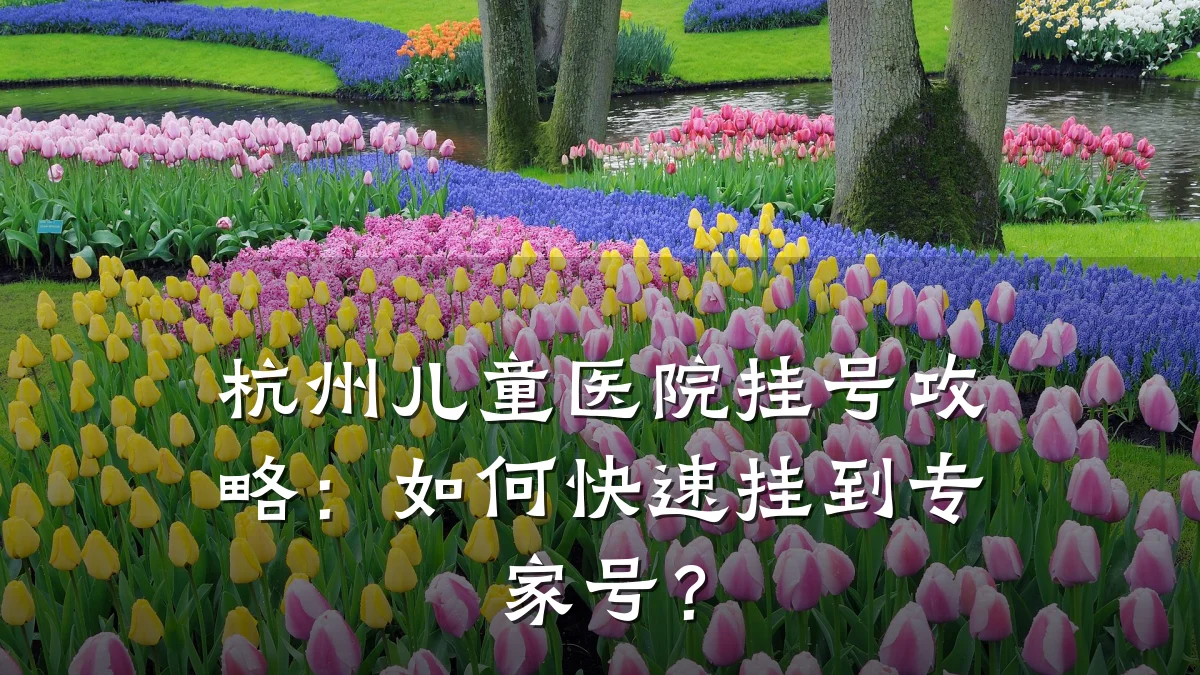 杭州儿童医院挂号攻略:如何快速挂到专家号?