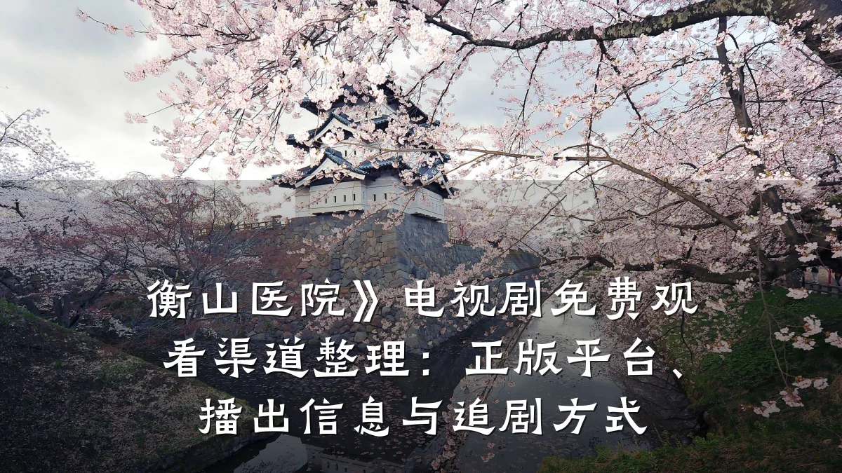 衡山医院》电视剧免费观看渠道整理:正版平台、播出信息与追剧方式