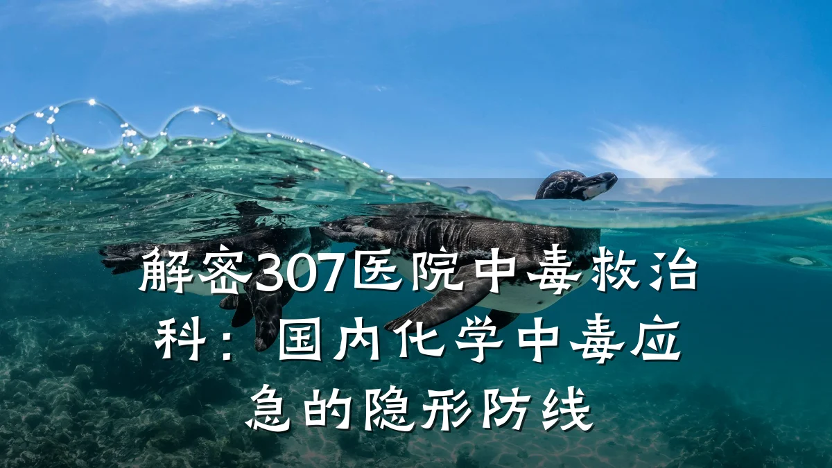 解密307医院中毒救治科:国内化学中毒应急的隐形防线