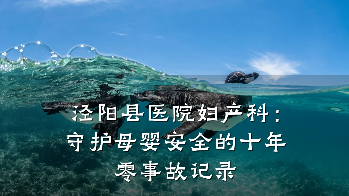 泾阳县医院妇产科:守护母婴安全的十年零事故记录