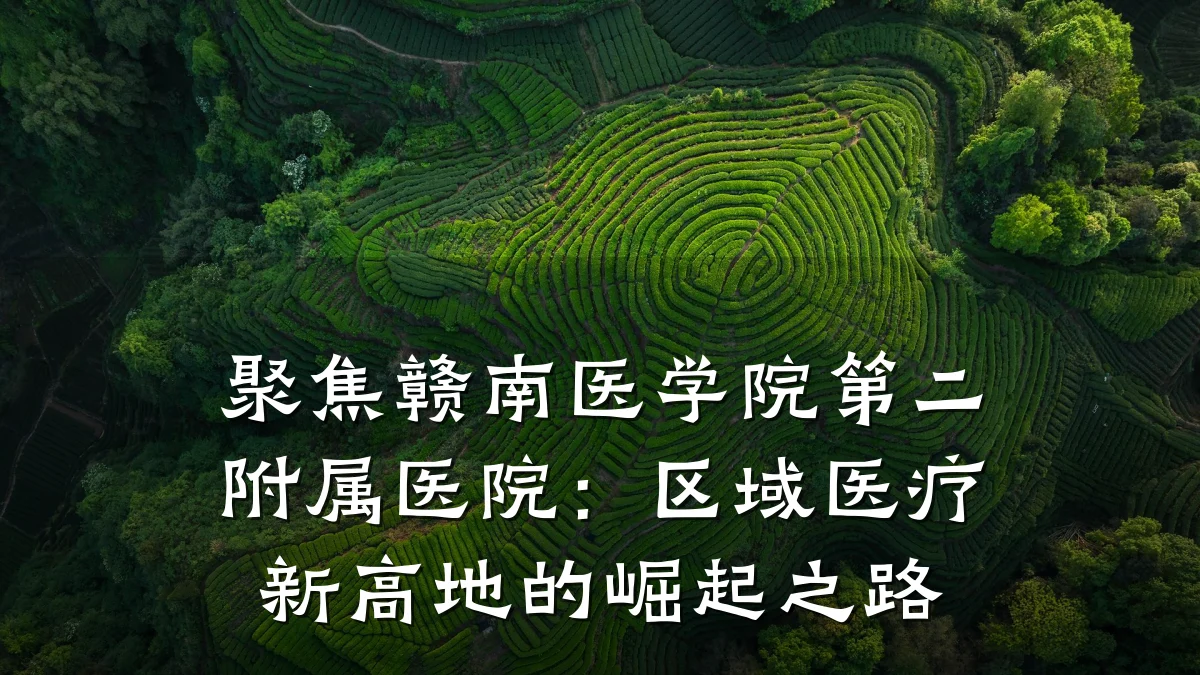 聚焦赣南医学院第二附属医院:区域医疗新高地的崛起之路