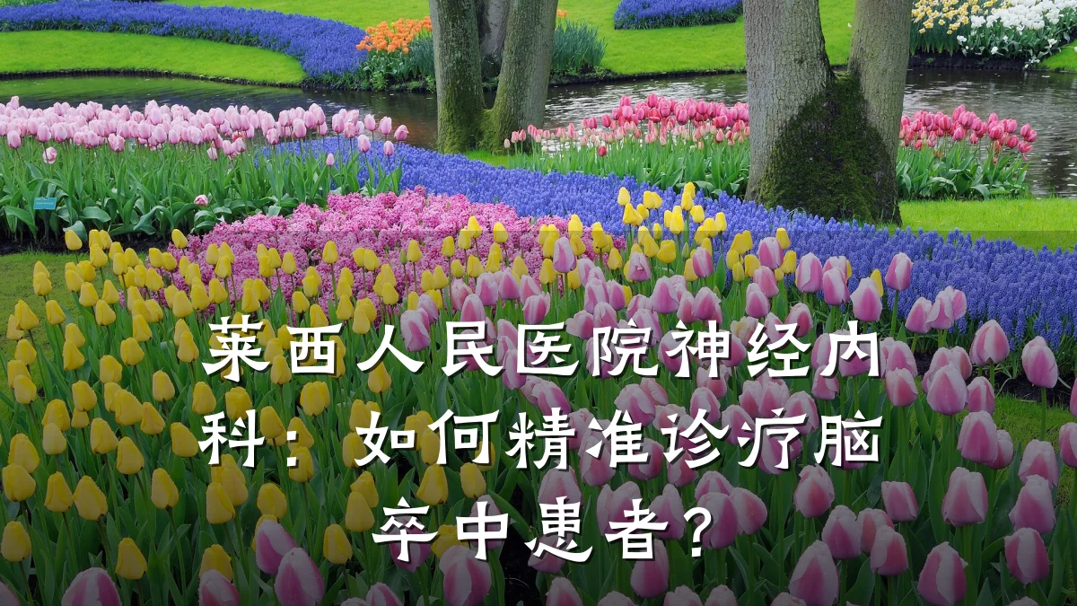 莱西人民医院神经内科:如何精准诊疗脑卒中患者?