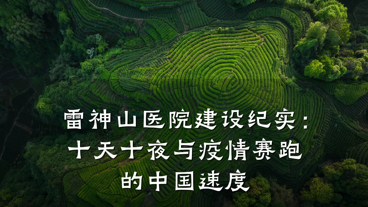 雷神山医院建设纪实:十天十夜与疫情赛跑的中国速度