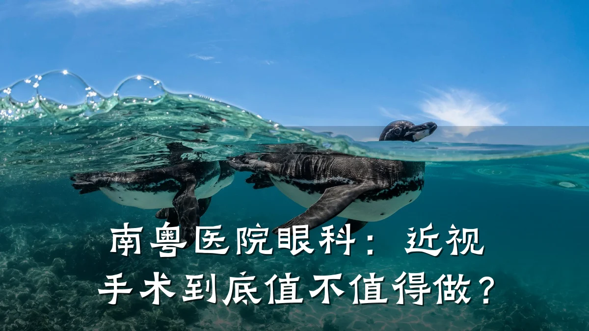 南粤医院眼科:近视手术到底值不值得做?