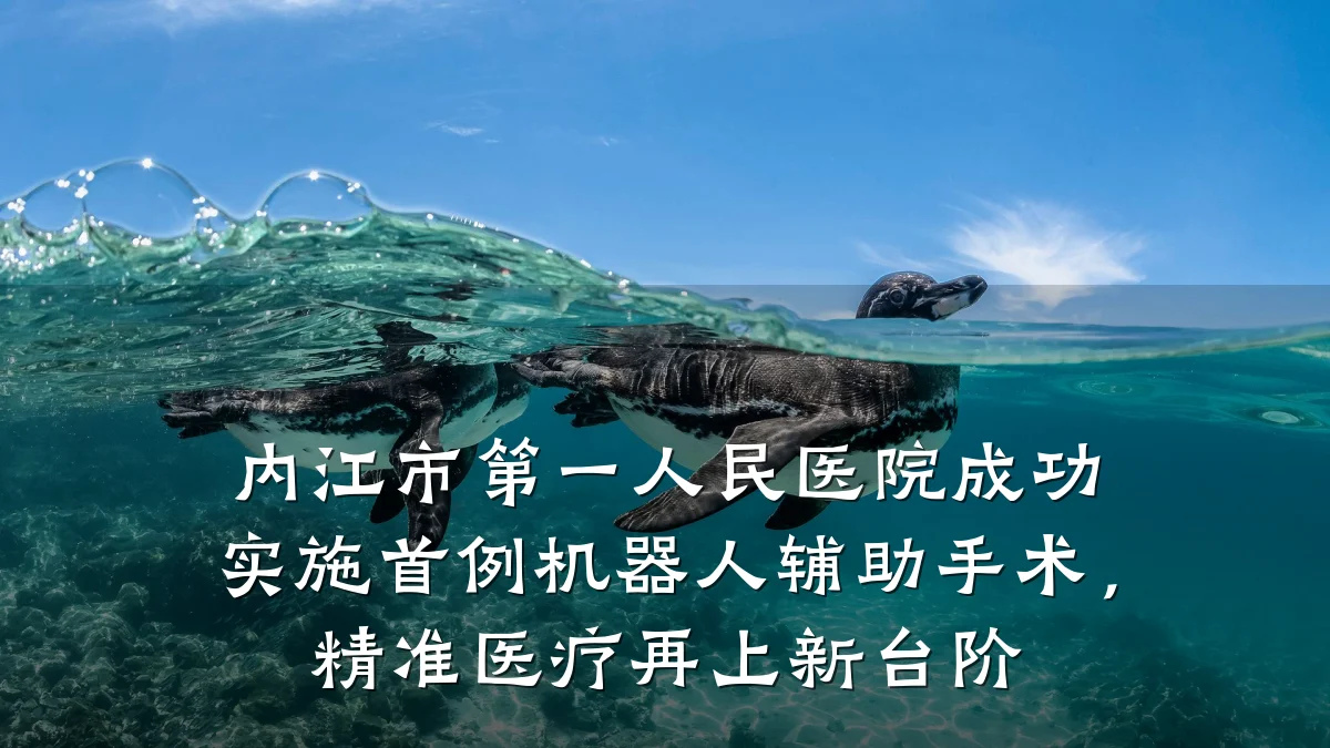 内江市第一人民医院成功实施首例机器人辅助手术,精准医疗再上新台阶