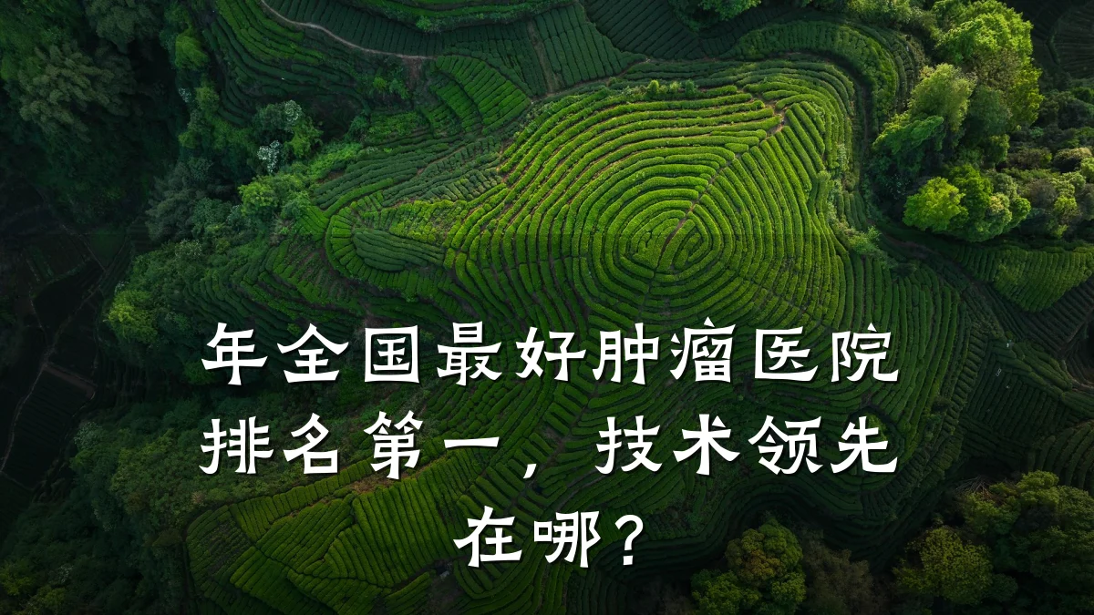 年全国最好肿瘤医院排名第一,技术领先在哪?