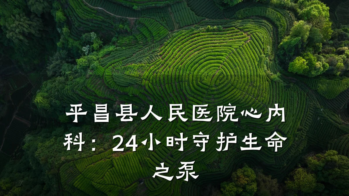 平昌县人民医院心内科:24小时守护生命之泵