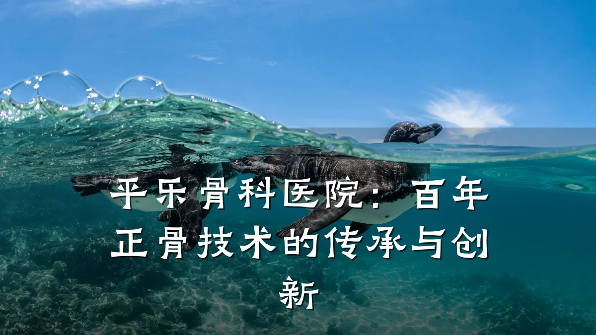 平乐骨科医院:百年正骨技术的传承与创新