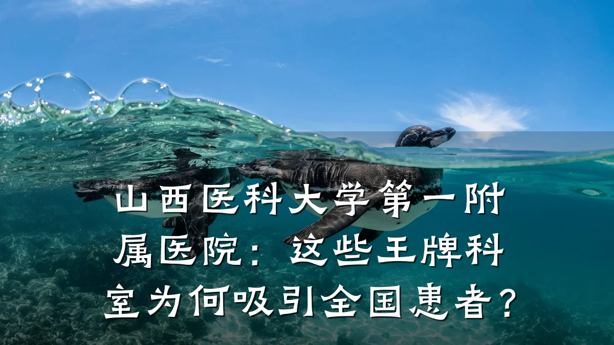 山西医科大学第一附属医院：这些王牌科室为何吸引全国患者？