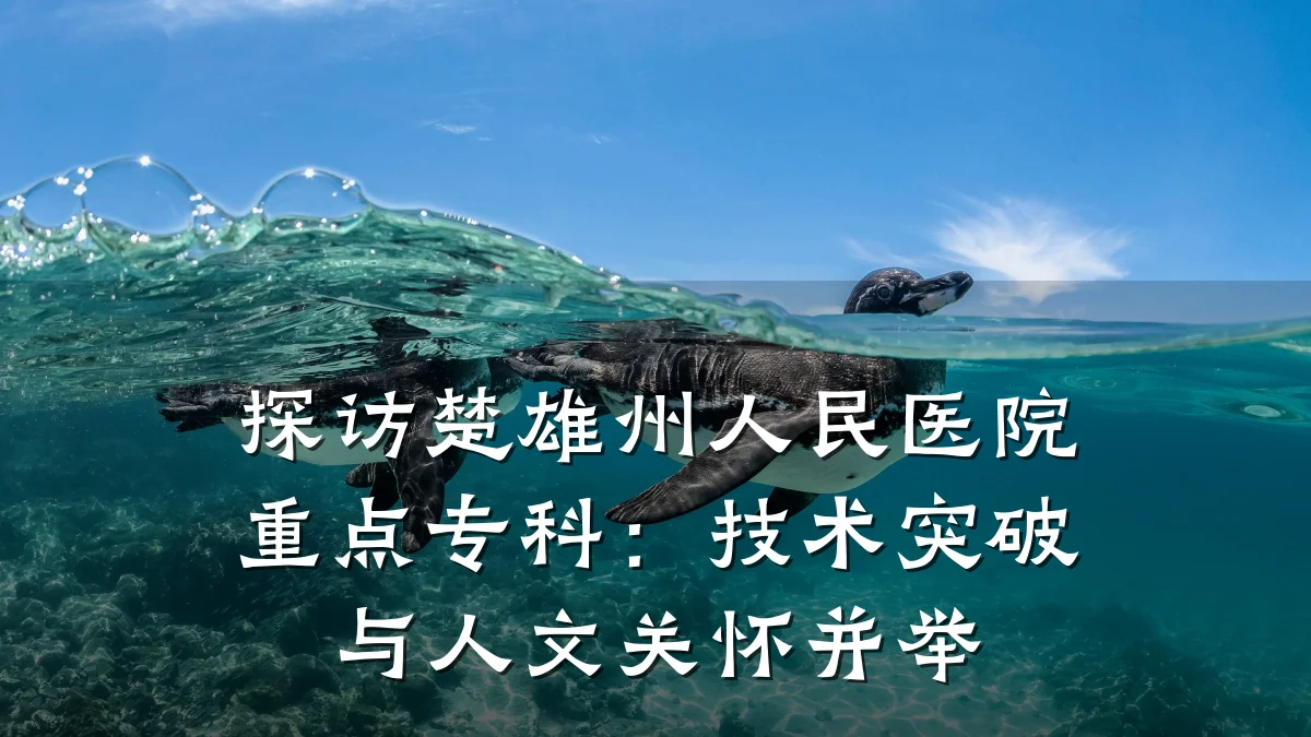 探访楚雄州人民医院重点专科:技术突破与人文关怀并举