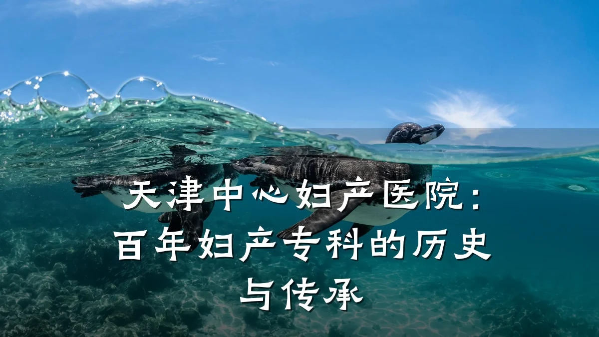 天津中心妇产医院：百年妇产专科的历史与传承