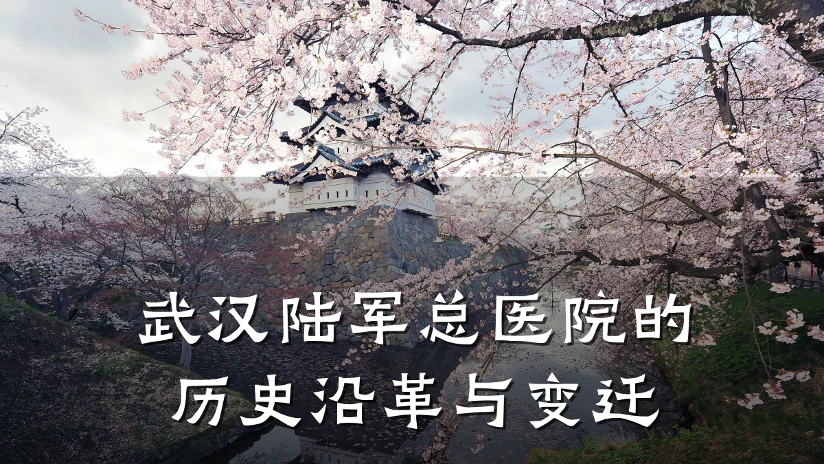 武汉陆军总医院的历史沿革与变迁