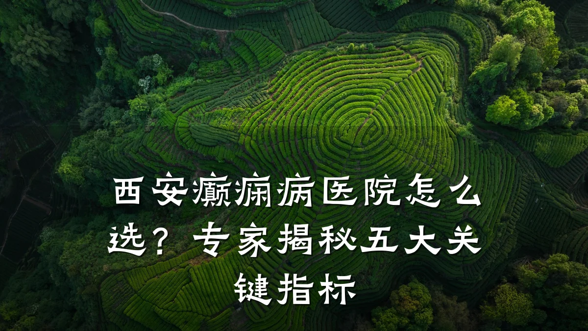 西安癫痫病医院怎么选?专家揭秘五大关键指标