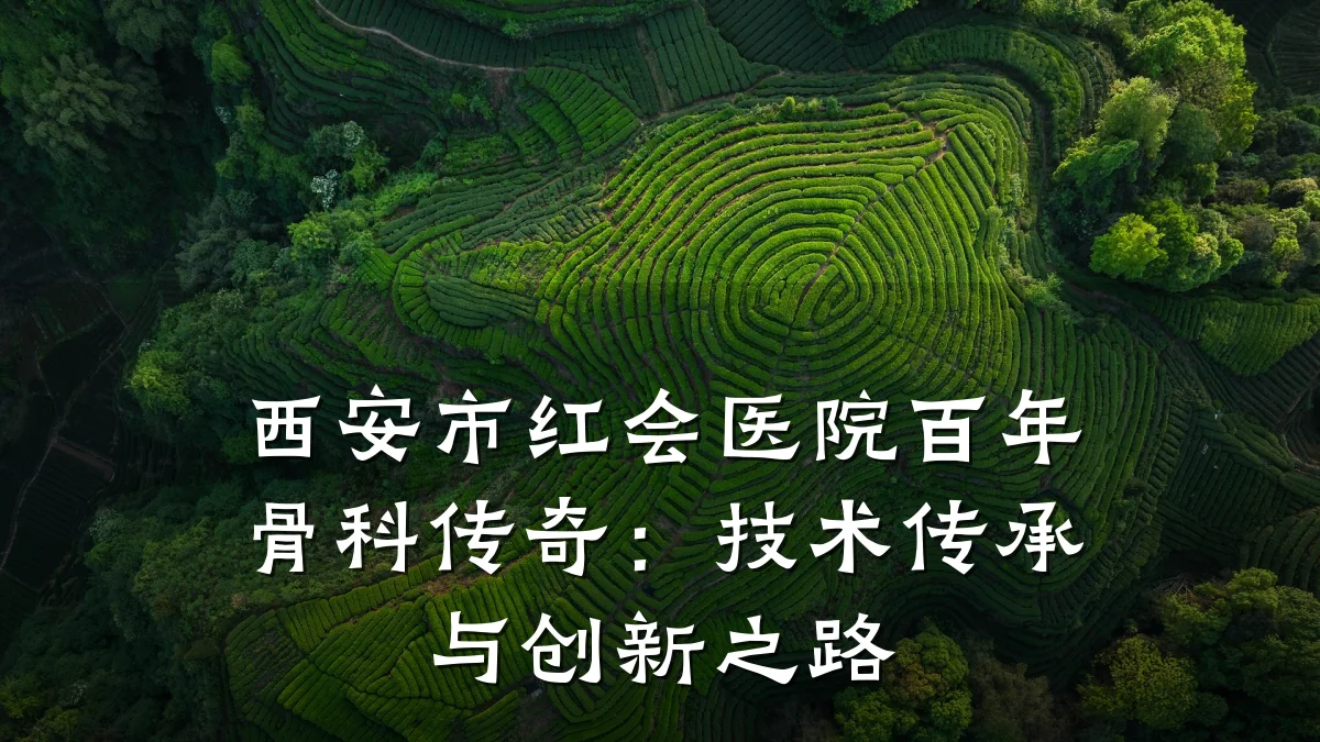 西安市红会医院百年骨科传奇:技术传承与创新之路