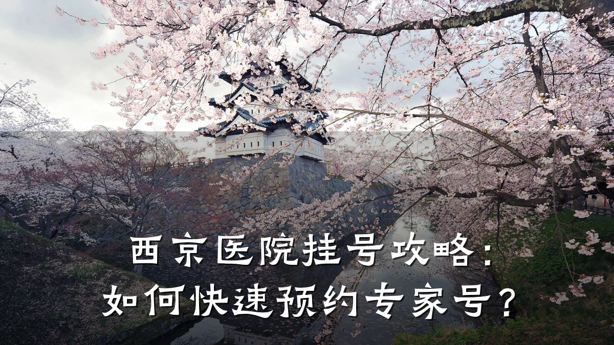 西京医院挂号攻略:如何快速预约专家号?