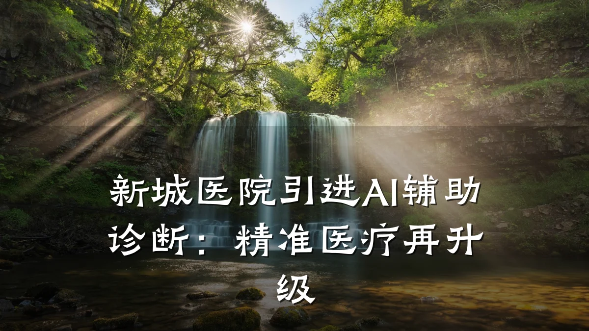 新城医院引进AI辅助诊断:精准医疗再升级