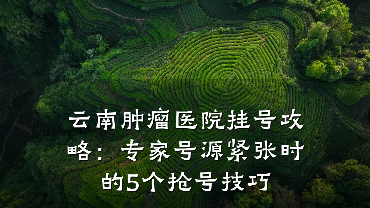 云南肿瘤医院挂号攻略:专家号源紧张时的5个抢号技巧