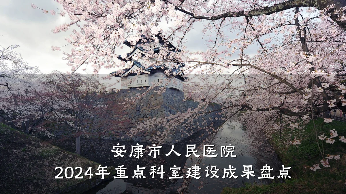 安康市人民医院 2024年重点科室建设成果盘点