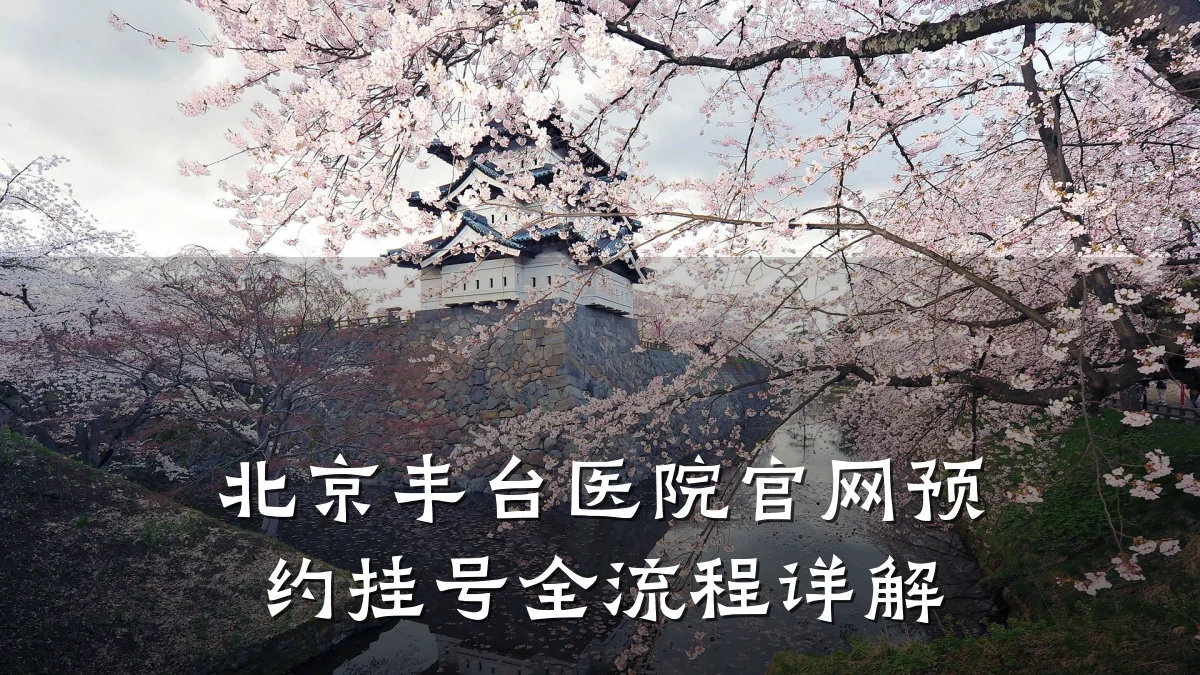 北京丰台医院官网预约挂号全流程详解
