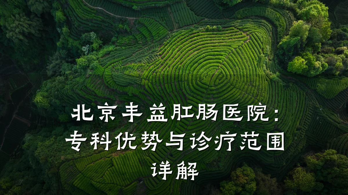 北京丰益肛肠医院:专科优势与诊疗范围详解