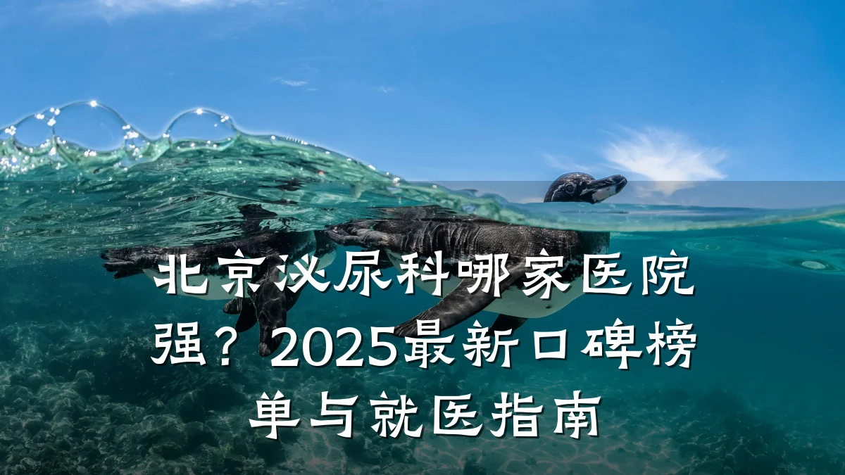北京泌尿科哪家医院强?2025最新口碑榜单与就医指南