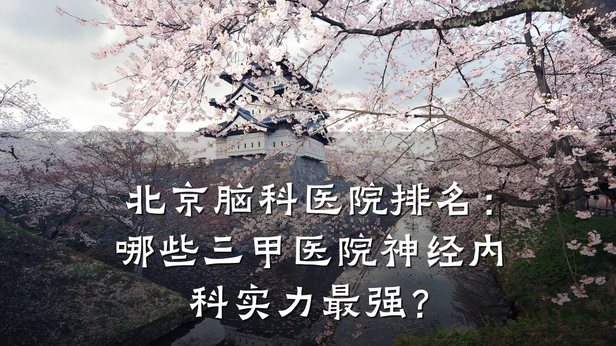 北京脑科医院排名:哪些三甲医院神经内科实力最强?