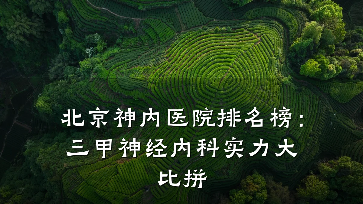 北京神内医院排名榜：三甲神经内科实力大比拼