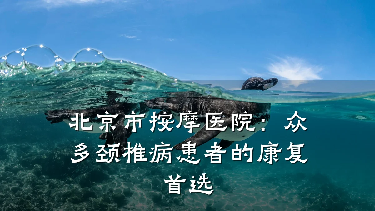 北京市按摩医院：众多颈椎病患者的康复首选
