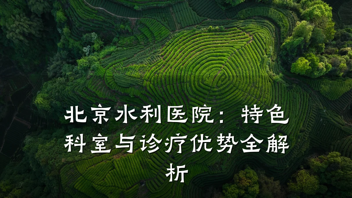 北京水利医院:特色科室与诊疗优势全解析