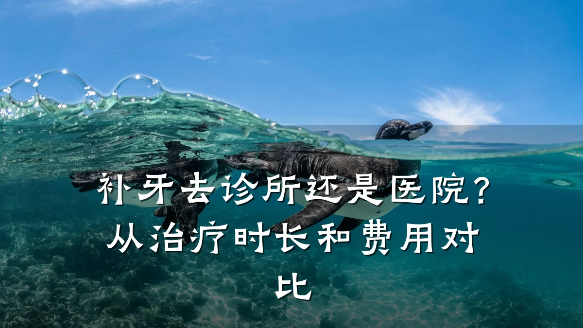 补牙去诊所还是医院?从治疗时长和费用对比