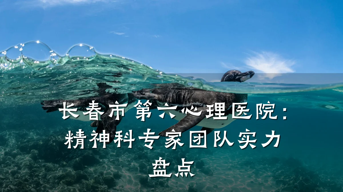 长春市第六心理医院：精神科专家团队实力盘点