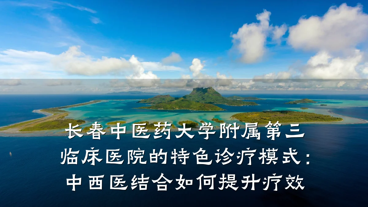 长春中医药大学附属第三临床医院的特色诊疗模式:中西医结合如何提升疗效