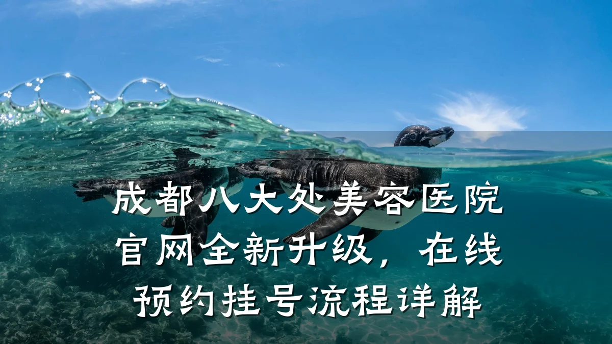 成都八大处美容医院官网全新升级，在线预约挂号流程详解