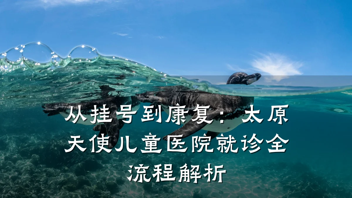 从挂号到康复:太原天使儿童医院就诊全流程解析