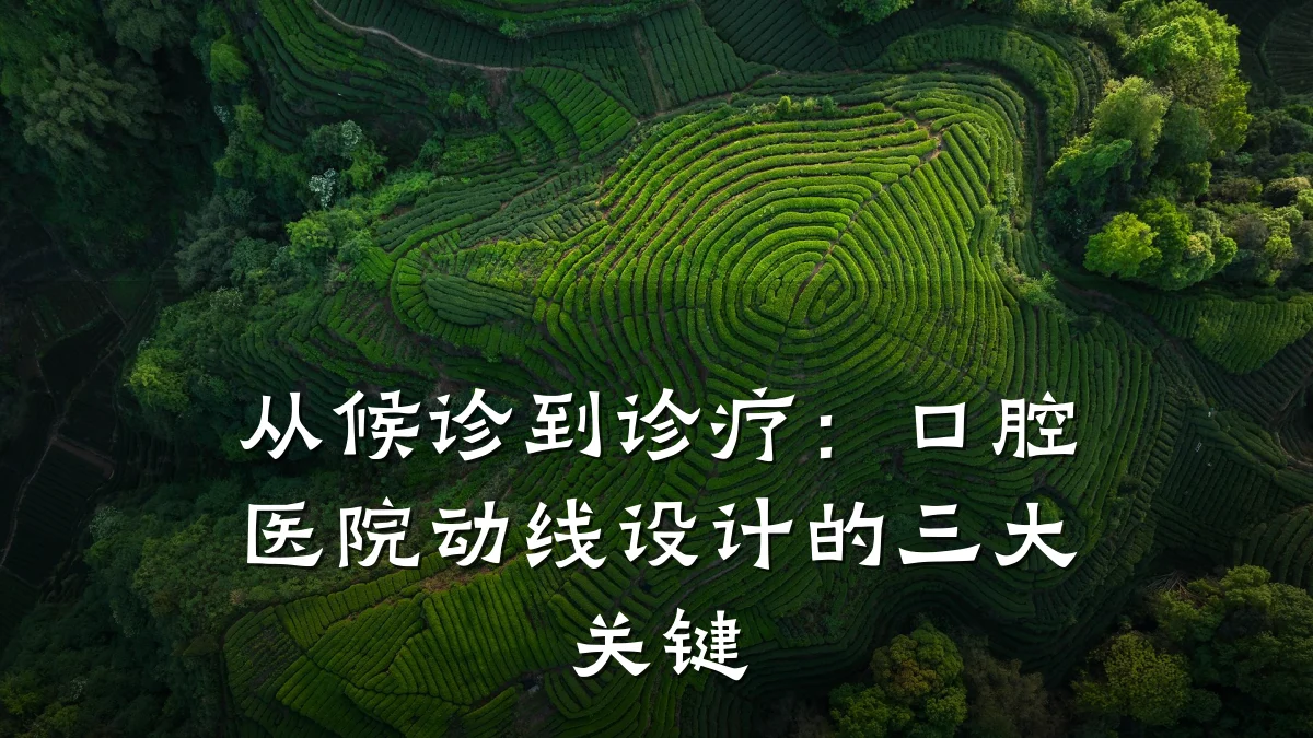从候诊到诊疗:口腔医院动线设计的三大关键