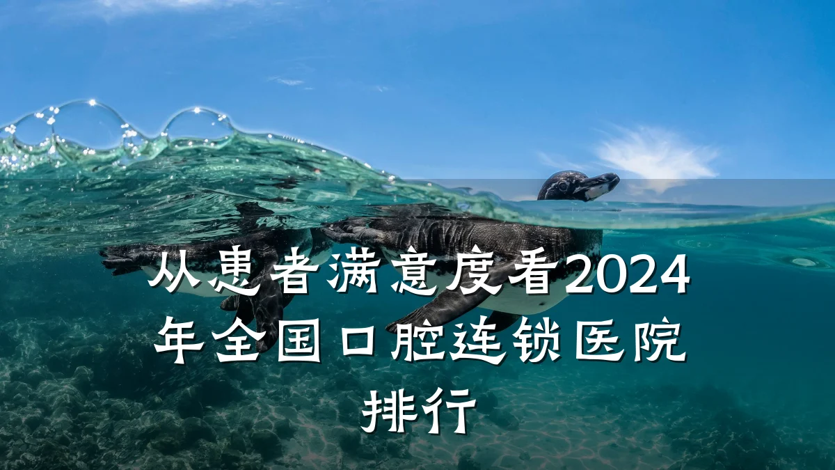 从患者满意度看2024年全国口腔连锁医院排行