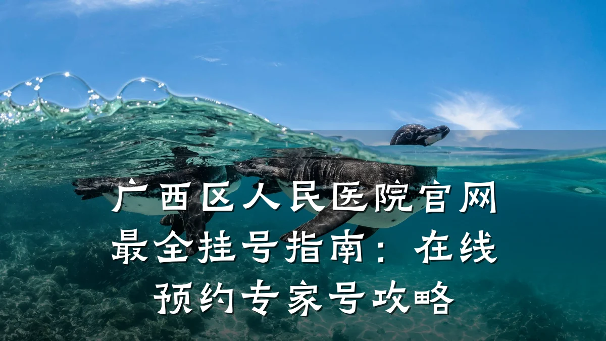 广西区人民医院官网最全挂号指南:在线预约专家号攻略