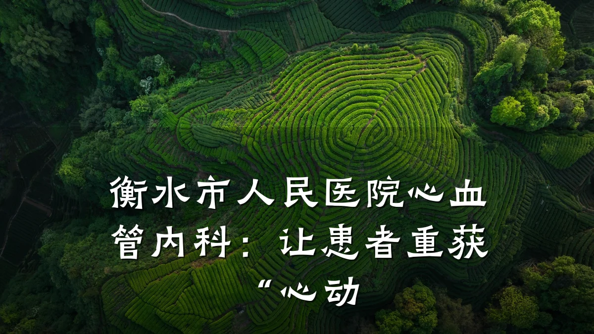 衡水市人民医院心血管内科:让患者重获“心动
