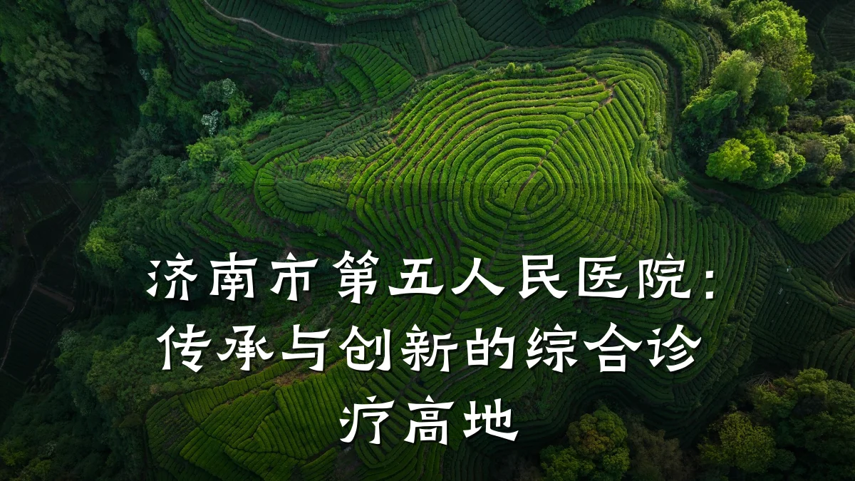 济南市第五人民医院：传承与创新的综合诊疗高地