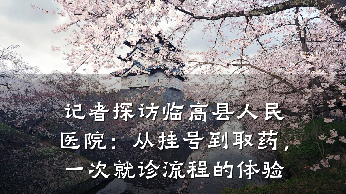 记者探访临高县人民医院：从挂号到取药，一次就诊流程的体验