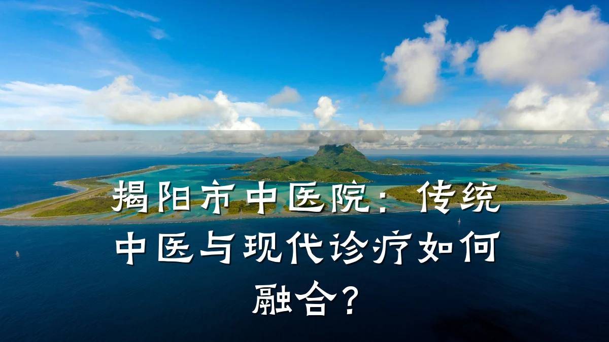 揭阳市中医院:传统中医与现代诊疗如何融合?
