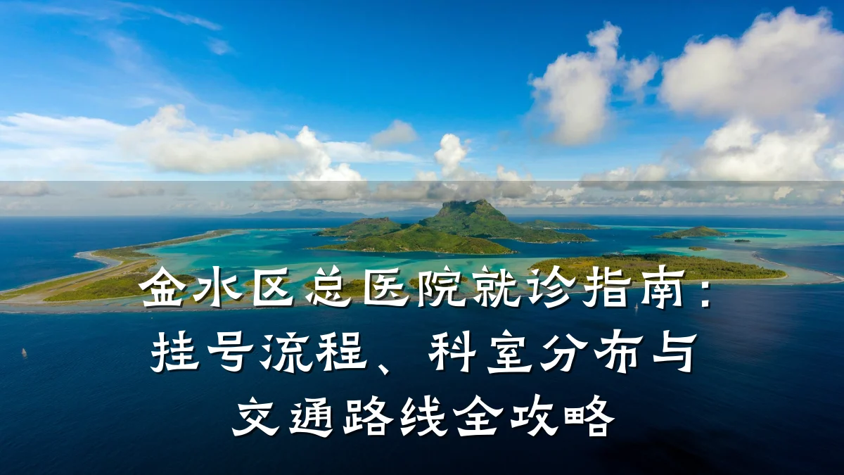 金水区总医院就诊指南:挂号流程、科室分布与交通路线全攻略