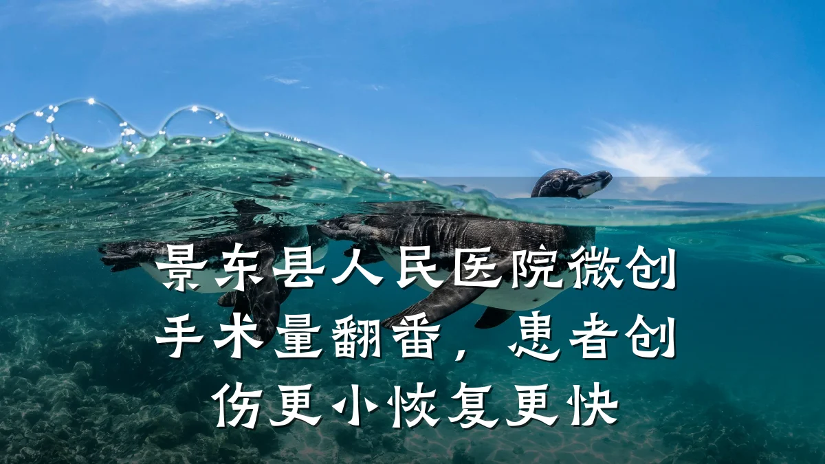 景东县人民医院微创手术量翻番,患者创伤更小恢复更快
