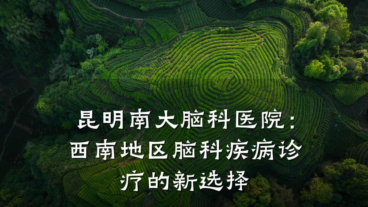 昆明南大脑科医院:西南地区脑科疾病诊疗的新选择